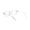 Fashion Transparent Eye Frame Anti-Fatigue Reading Glasses Plastic Round Reader Reader ► Photo 3/4