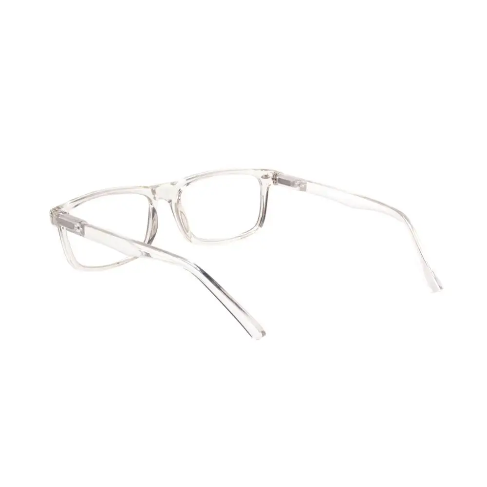 Henotin Fashion Transparent Comfortable Presbyopic Glasses Plastic Round Frame Super Affordable Reader Eyeglasses Diopter 0-600 3