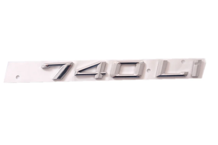 3D ABS пластиковая наклейка для 730Li 740Li 740Li 760Li эмблемы