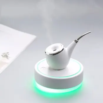 

Portable Cute Popeye Pipe Humidifier With Night Lamp Mute Desktop Office USB Charging Mini Air Purifier