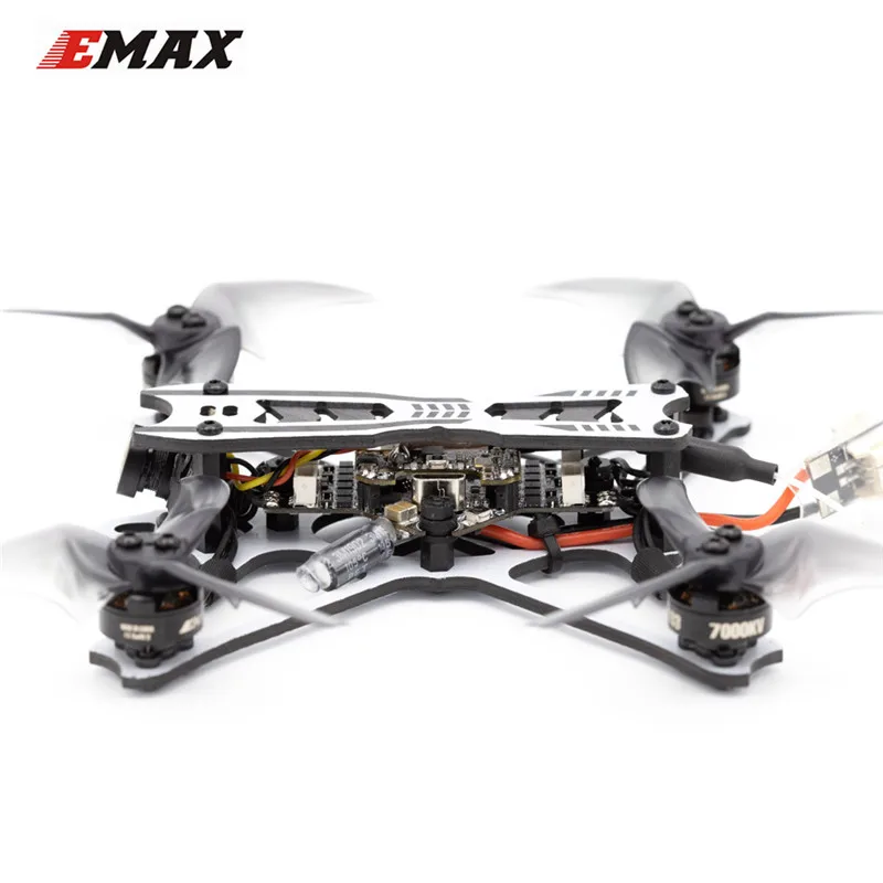 Дрон EMAX Tinyhawk Фристайл FPV гоночный Радиоуправляемый Дрон BNF версия 115 мм 2,5 дюймов F4 4в1 5A ESC TH1103-7000KV бескорпусный двигатель