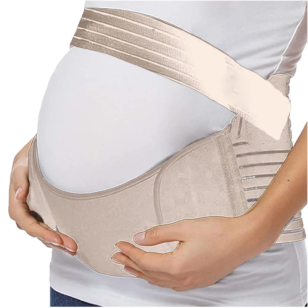 Maternity Support Band M-3XL Women Maternity Belt Waist Care Abdomen Support Brace Protector Support Belly Band Back Clothes Adjustable Mujer Pregnancy