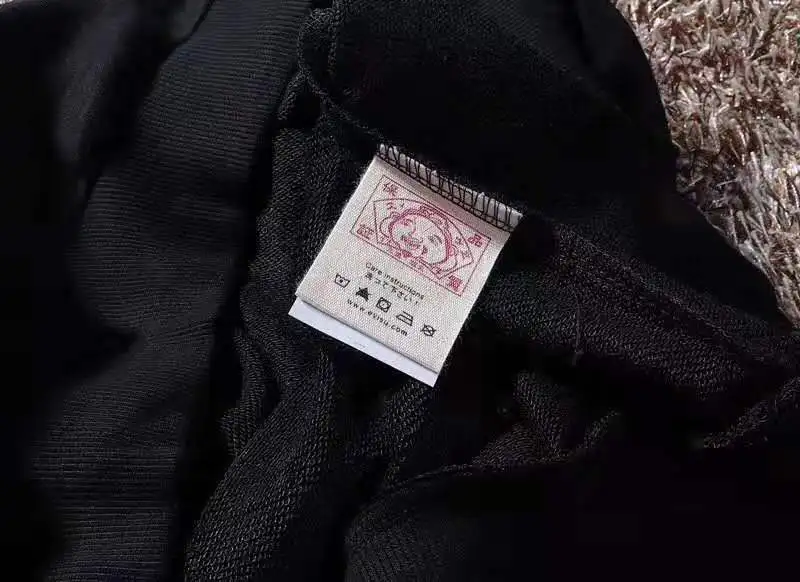 Осенне-зимний мужской Повседневный свитер Evisu теплая дышащая Модная хлопковая одежда с длинными рукавами для влюбленных мужчин и женщин