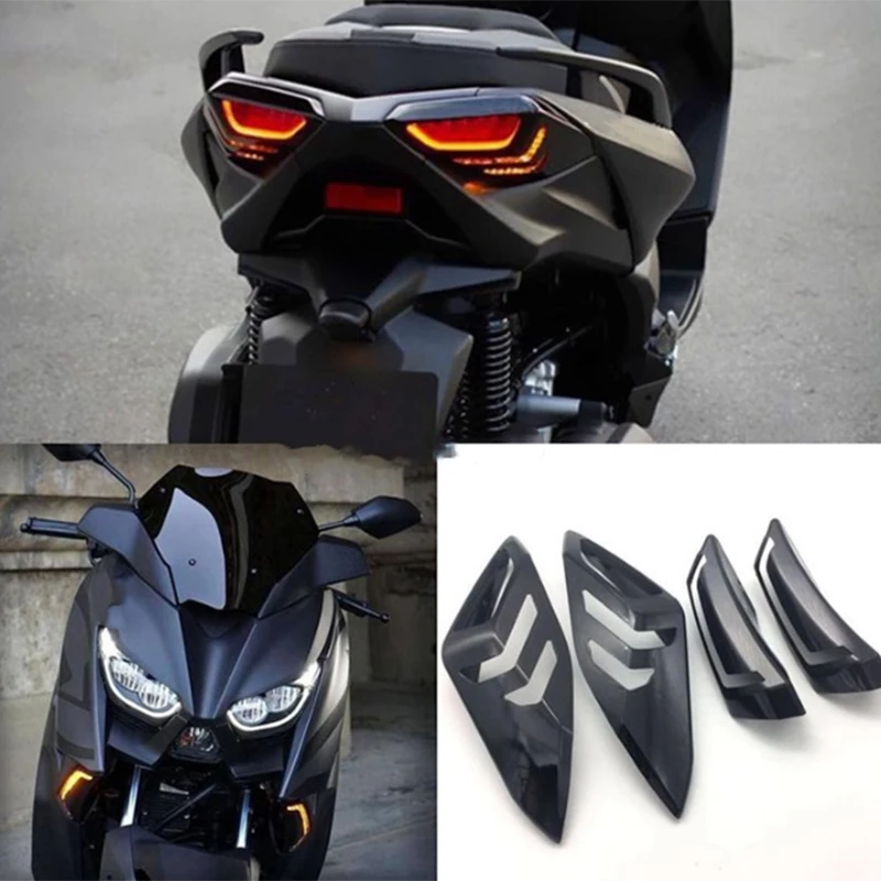 Передняя и задняя крышка подсветки для Yamaha 2017 2018 Xmax300 250 Xmax-300 с поворотным