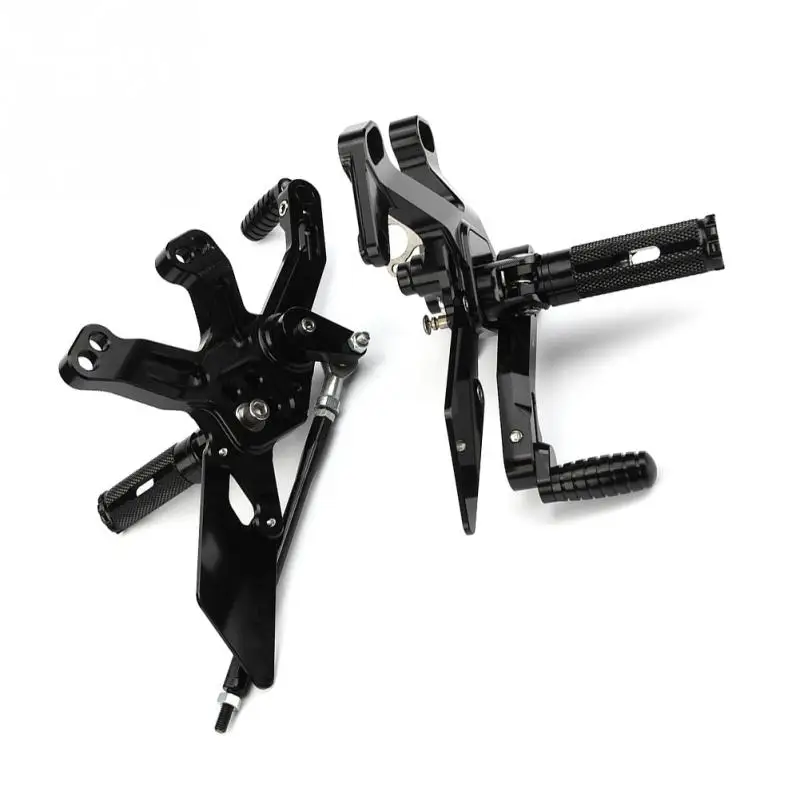 1 пара Прочный ЧПУ алюминиевый мотоцикл Rearset подножка подножки для Kawasaki Z1000 аксессуары для двигателя Новинка
