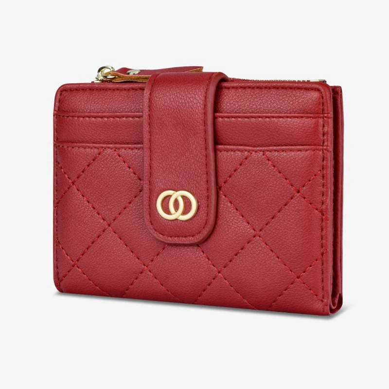 Overtreden gesprek Koe Munt Portemonnee Vrouwen 2021 Fashion Kleine Portemonnee Dames Naaigaren  Portemonnee Leer Rood Zwart Groen Geld Bag Porte Monnaie Femme nieuwe| Portemonnees| - AliExpress