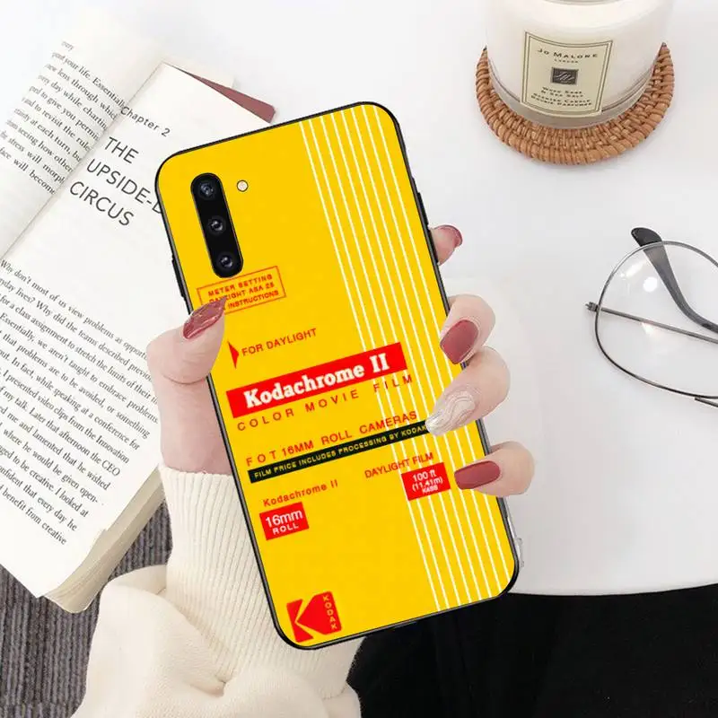 PENGHUWAN Japanese brand film Fashion Soft Kodak Phone Case For Samsung Galaxy J7 J8 J6 Plus 2018 Prime Note 7 8 9 10 pro