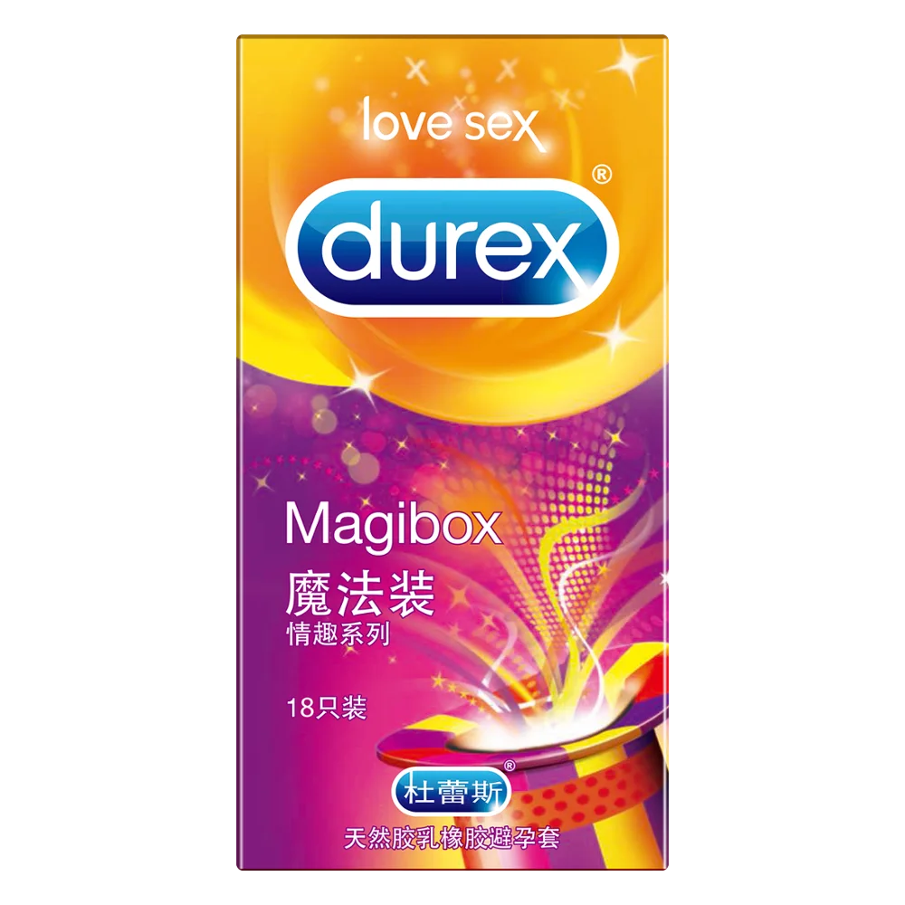 Презервативы Durex для мужчин 18 шт. волшебный ледяной огонь смешанные 4 стиля