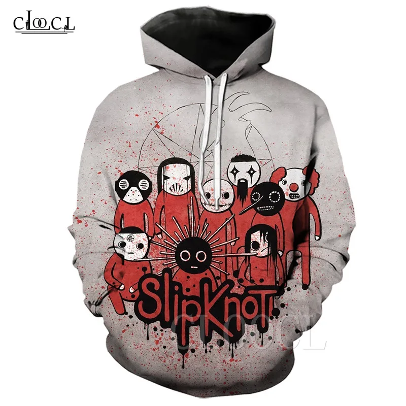 Hoodies 2 Металл рок-группа Slipknot толстовки крутые негабаритные мужские женские толстовки худи в стиле аниме 3D принт Slipknot толстовки для бега спортивная одежда - Цвет: Hoodies 2