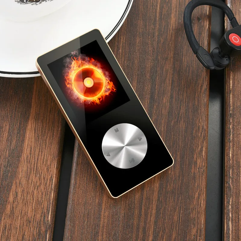 Горячая Bluetooth MP3 MP4 плеер, все металлические Hifi MP4 спортивный плеер с динамиком, ручка рекордера с картой экрана, мини Walkman