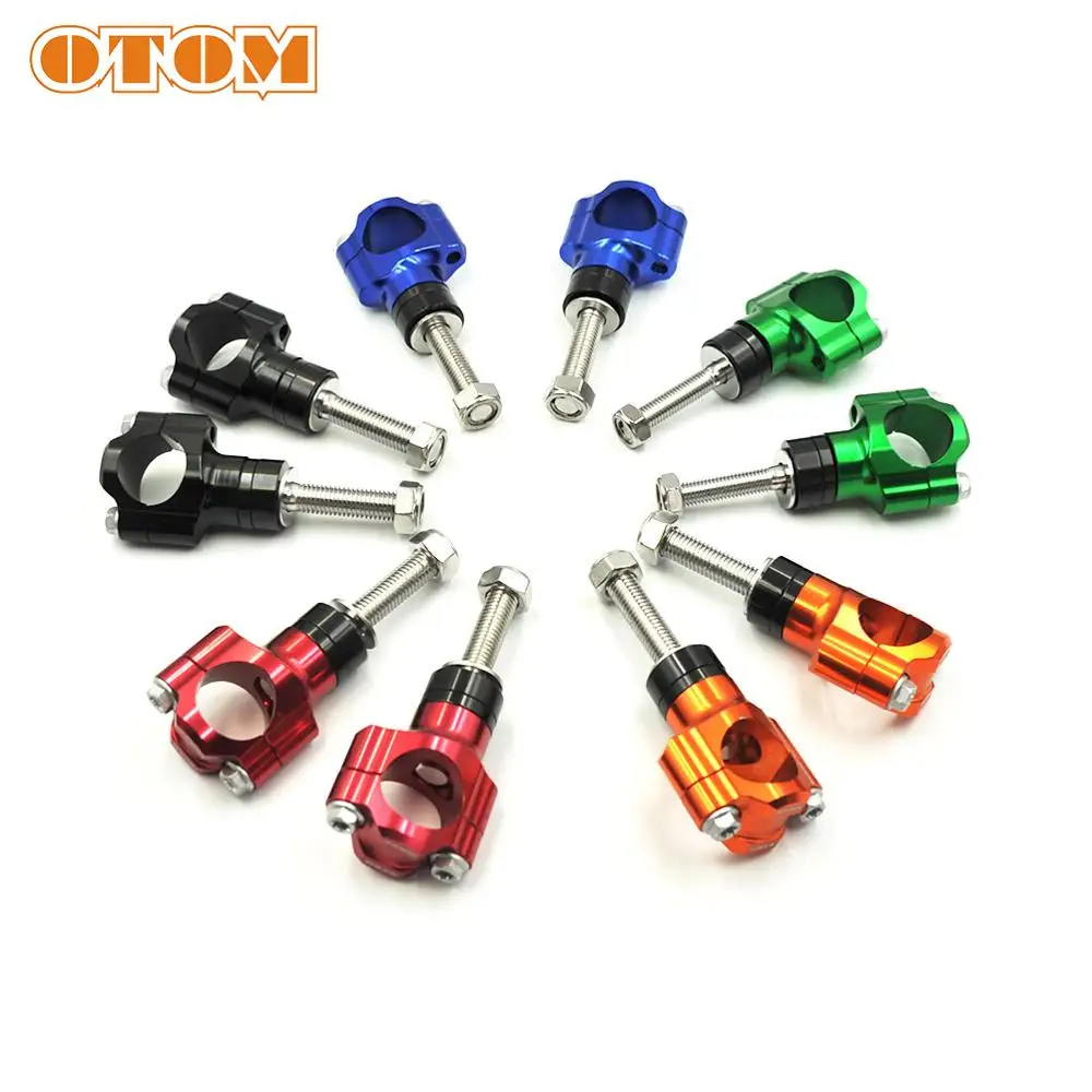 OTOM 2 шт. CNC 28 мм внедорожные мотоциклетные зажимы для руля Risers адаптер KTM Honda Suzuki BMW 1 1/8 Pit Dirt motorbike|Руль