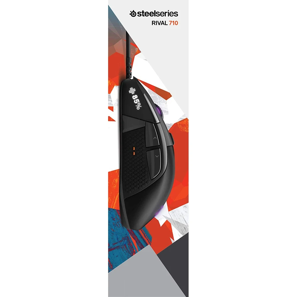 Мышь Steelseries Rival 710 черный оптическая(12000dpi) USB игровая(5but