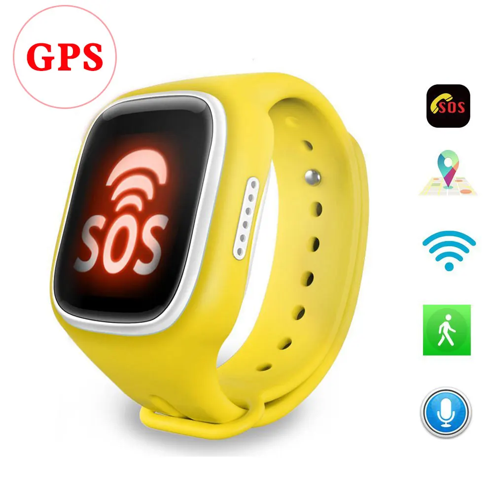

New Smart Kids Watches GPS Anti-Lost Monitor Children Watch Touch Screen SOS Call Location Device Cartoon Watch for Kids baby