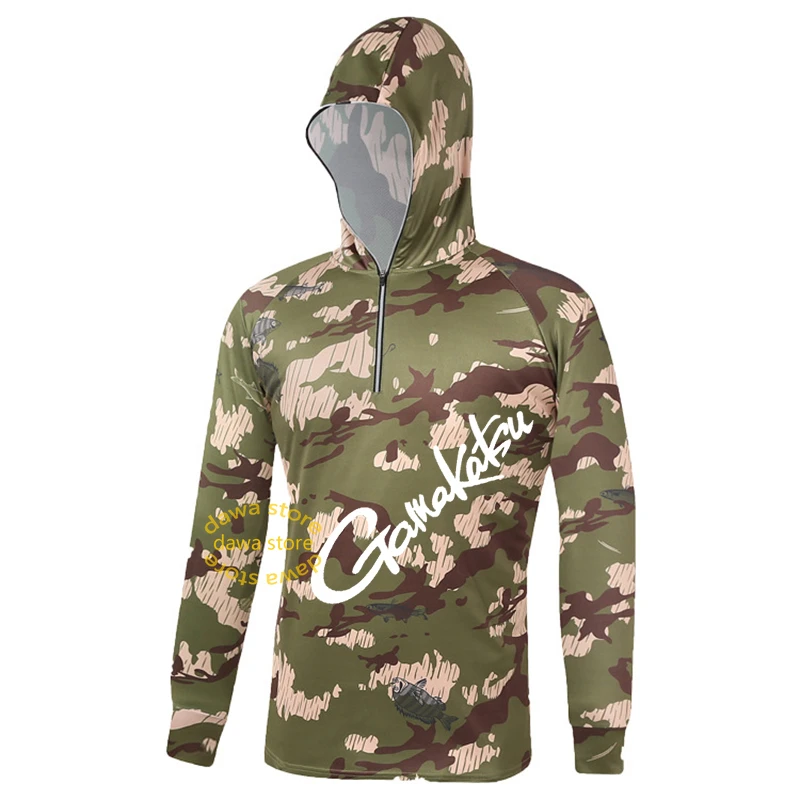 Camo fishing hoodie Clearance