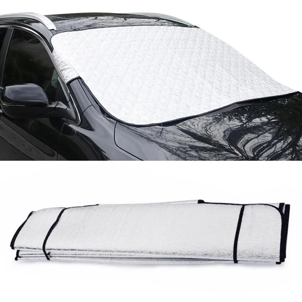 Winter Car Snow Cover Car Windshield Sunshade Outdoor Waterproof Anti Ice Frost Auto Protector Automobiles Exterior Cover