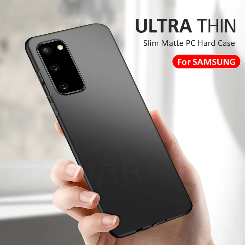 Slim Phone Case For Samsung Galaxy A32 A52 A42 A12 A51 A71 A41 A31 A21S S20FE S21 Ultra S20 S10E S9 S8 Plus Hard PC Matte Cover | Мобильные