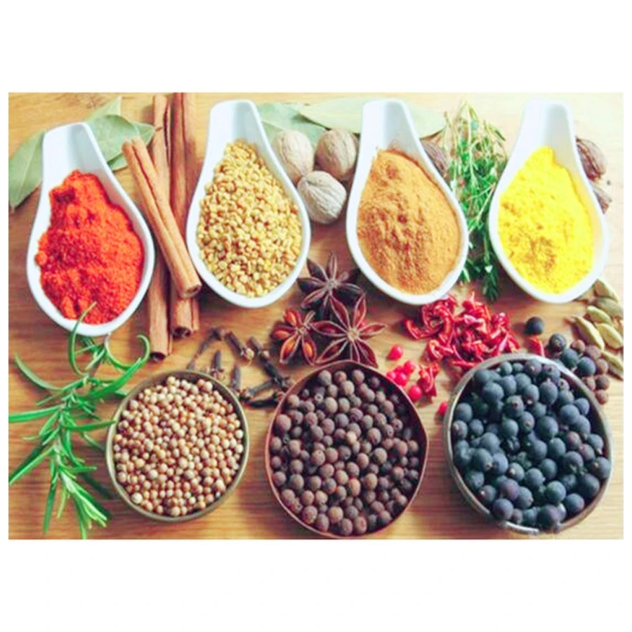 Full Square round Drill 5D DIY Diamond Painting Still Life kitchen of Spice Cross Stitch diamond embroidery mosaic kitchen decor_副本