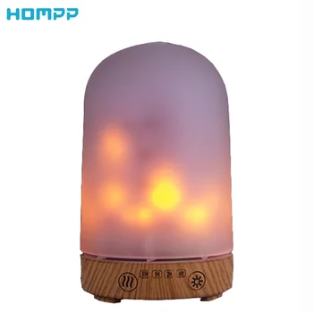 

Aromatherapy Machines 3D Fireworks Glass Air Humidifier Ultrasonic Essential Oil Aroma Diffuser Difusor BPA-Free100ml 4 Timer