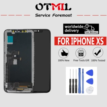 

No Dead Pixel OEM For iPhone XS Max LCD Touch Screen Digitizer Replacement A2101 A1921 A2104 For iPhone XS Max Display