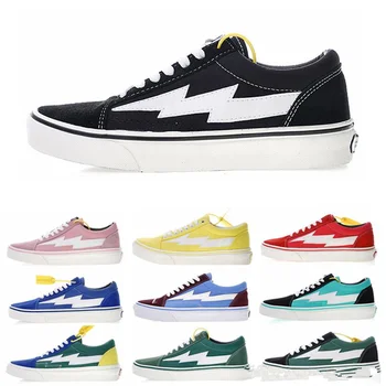 

Cheap Wholesales REVENGE x Old Skool Canvas Shoe Kanye Fashion Streets Designer New Unisex Running Shoe without Box