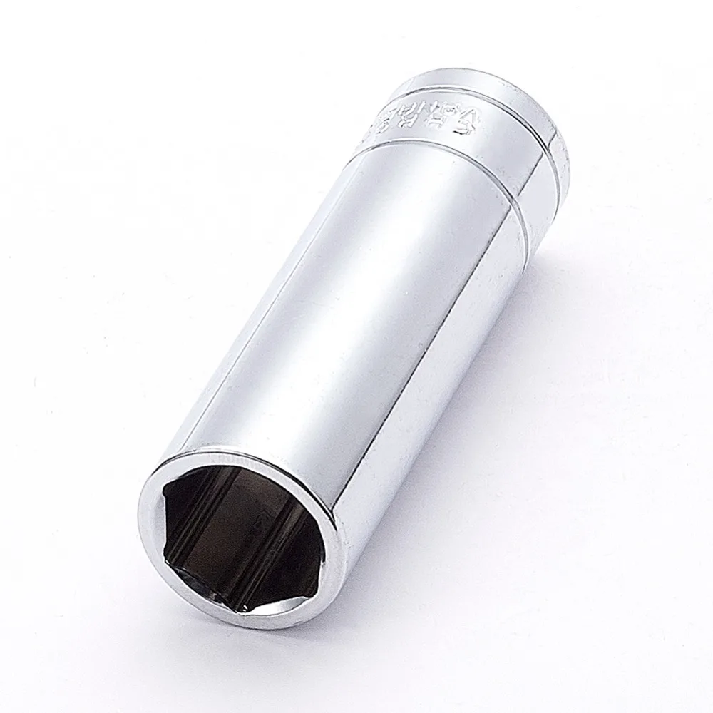 Utoolmart 1/2 привод 6 точечный мост гайка с шестигранной головкой хром-ванадиевой Сталь метрических 78 мм Общая Длина 8 мм-24 мм шестигранный сливового цвета с длинным рукавом