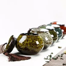 Красочные чайные коробки керамические три стиля кофе сахар коробка для хранения банок Ретро банки для контейнеры для хранения специй сухие фрукты, кувшин закуски бак Горячий