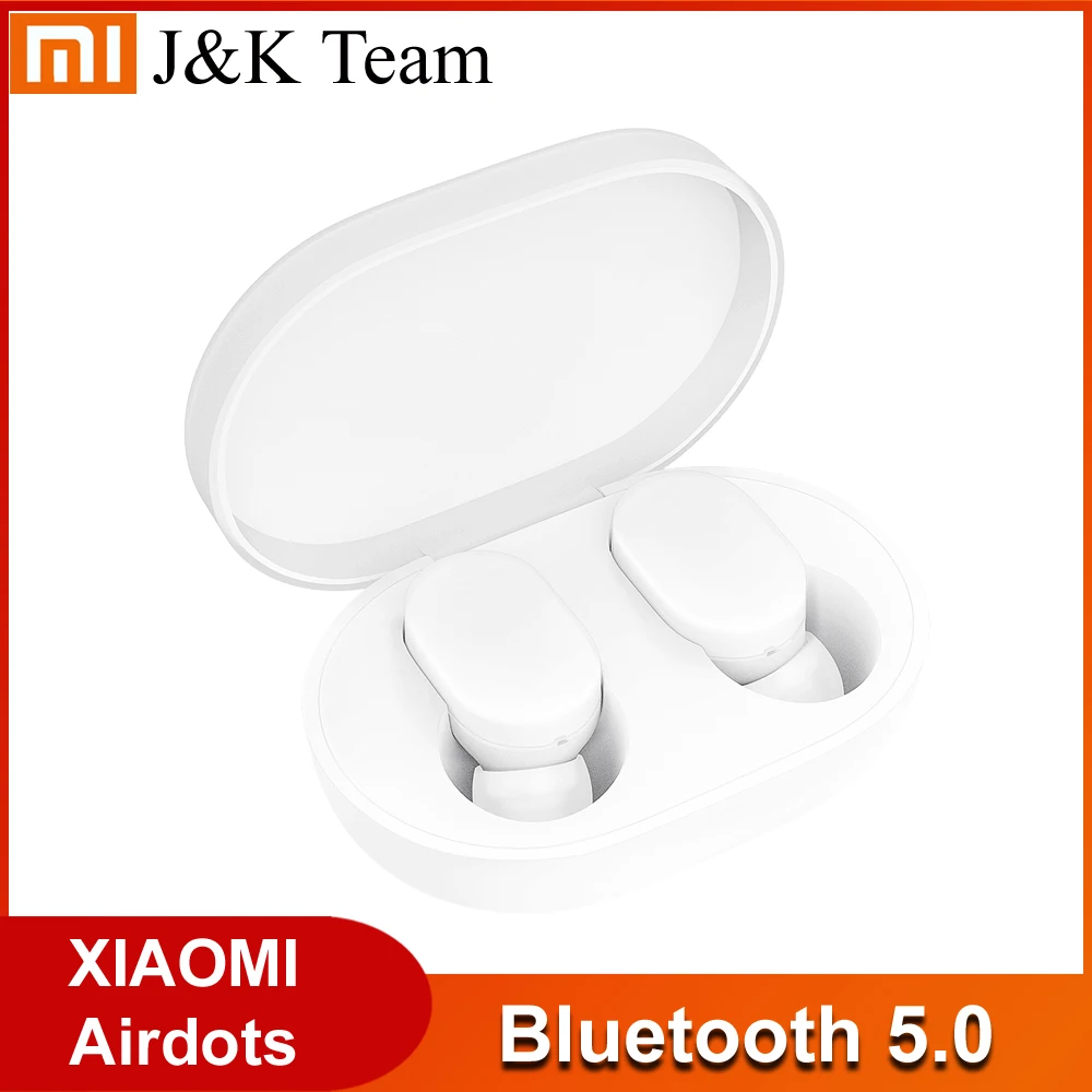 Беспроводные наушники Xiaomi Airdots Bluetooth 5 0 12 часов работы голосовое управление