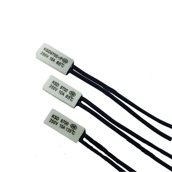 

10 PCS Thermal Switch Ksd9700 Ceramic 80 Degree Normally Closed/Normally Open 10a250v Thermal Protector
