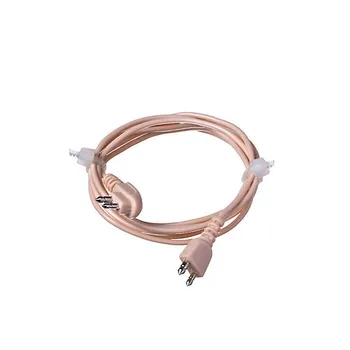 

10PCS Replacement Hearing Aid Cable 2 pin Wire Cord for Pocket Hearing Aids