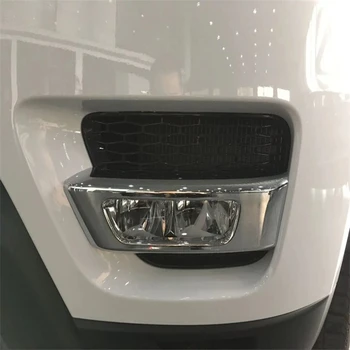 

WELKINRY car auto cover For Range Rover Sport L494 2013 2014 2015 2016 2017 ABS chrome front head fog lamp light trim