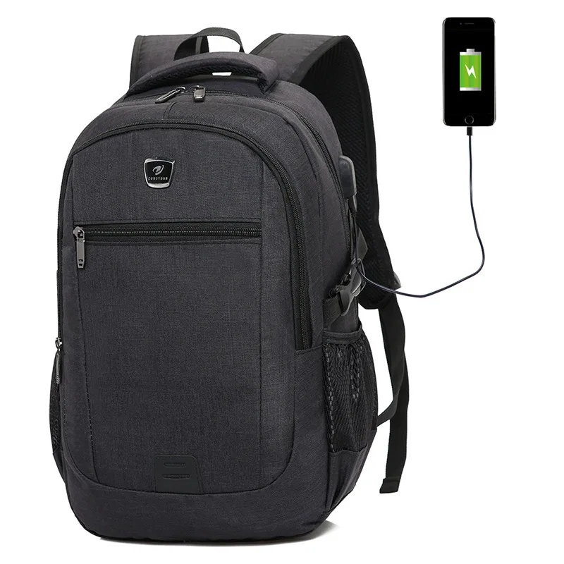 

2019 New Style Multi-functional Computer Bag College Style Office Shoulder Waterproof Fashion School Bag