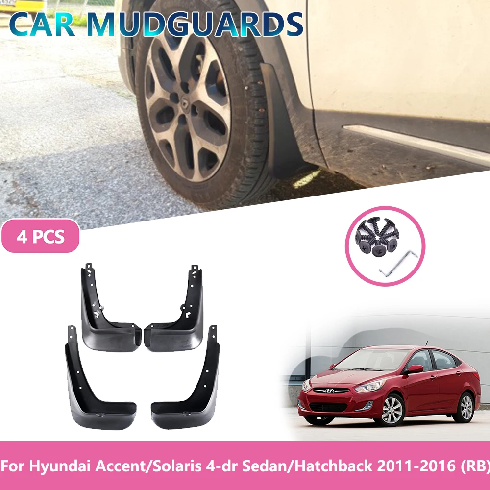 Брызговики для автомобиля защитный чехол крыла Hyundai Accent Solaris RB 2011 2012 2013 2014 2015 2016 |
