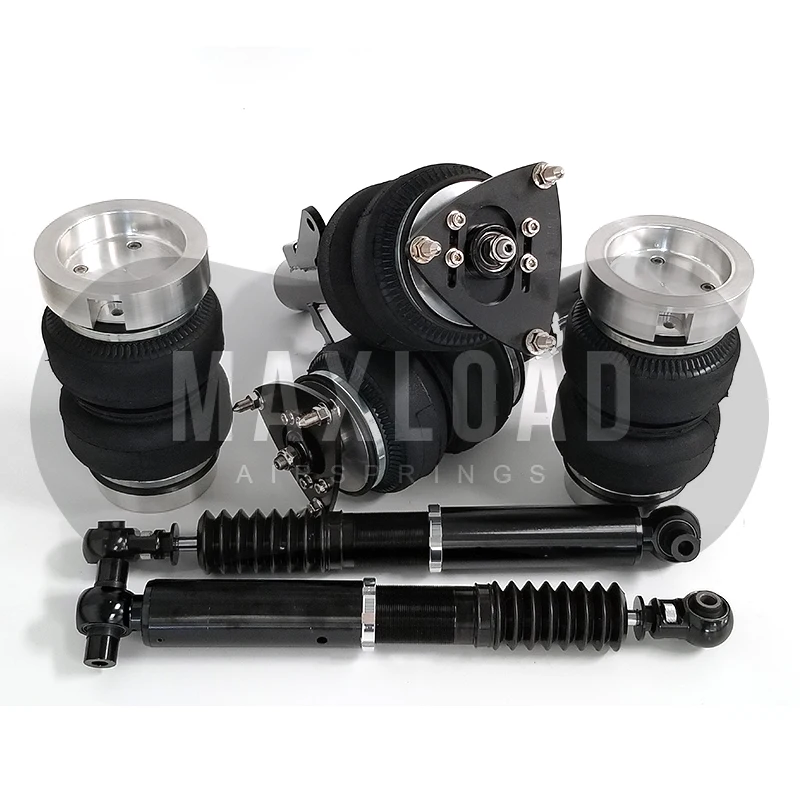 Комплект пневматической подвески для Acura MDX 07-13/Coilover+ Пневматическая Пружина в сборе/автозапчасти/регулятор шасси/Пневматическая Пружина/пневматическая - Цвет: Black