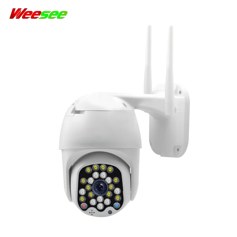 Weesee новейшая YCC365 Plus H.265 1080P 2MP полноцветная wifi двухсторонняя аудио ONVIF Мини PTZ купольная умная IP CCTV камера безопасности