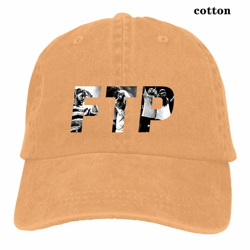 FTP$ uicideboy$ бейсбольная кепка для мужчин и женщин, Кепка-Дальнобойщик, модная Регулируемая Кепка - Цвет: 3-Natural