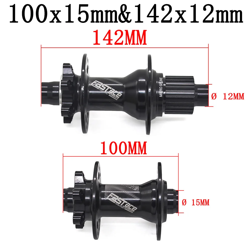 FASTACE DA201 F/R XT M8100 M7100 FH BH концентратор 32H 100x15 мм 110x15 мм 142x12 мм 148x12 мм E-THRU ось велосипеда 12 Скоростей