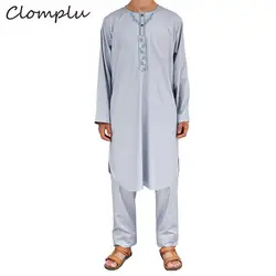 Clomplu мусульманские Комплекты 12 шт. абайя, кафтан, повседневная одежда из Саудовской Аравии, мусульманская одежда, новинка, мусульманская