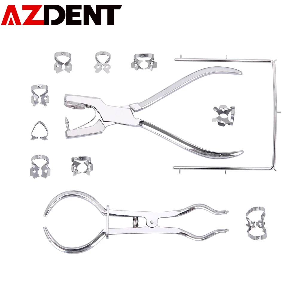 

1 set Dental dam perforator Dentist Device