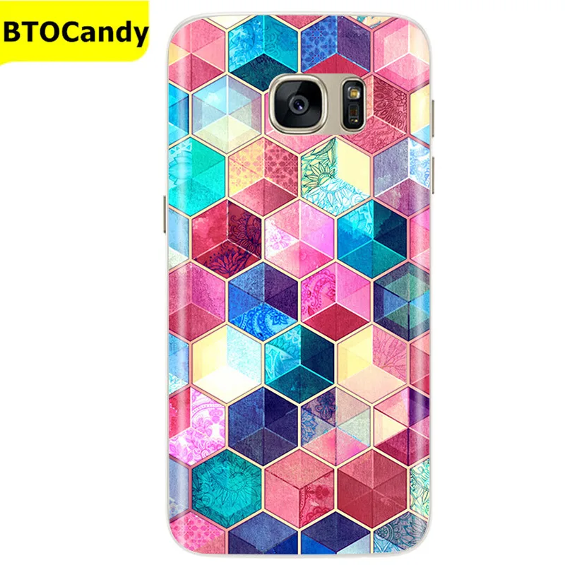 phone pouch for running Silicone Case For Samsung Galaxy S6 Edge Plus Case Cute Pattern Soft TPU Case For Samsung Galaxy S6 S 6 Edge Cover Bumper Coque iphone pouch Cases & Covers