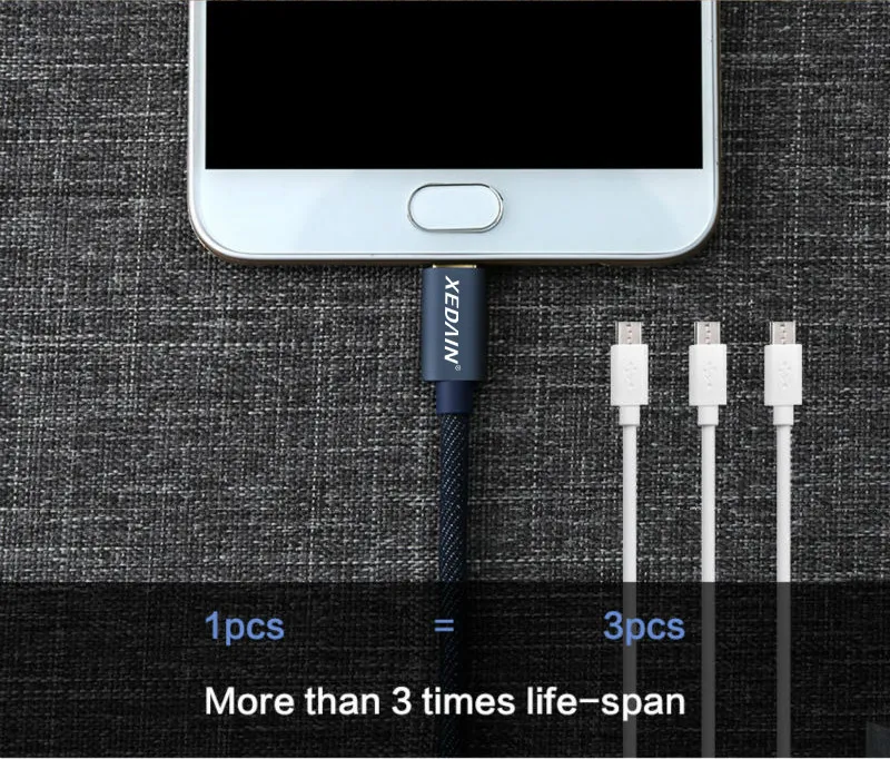 Хороший 3а кабель Micro USB для быстрой зарядки для Xiaomi Redmi Note 5 Pro 4 Реверсивный Micro USB кабель для зарядки и передачи данных для samsung Mobile