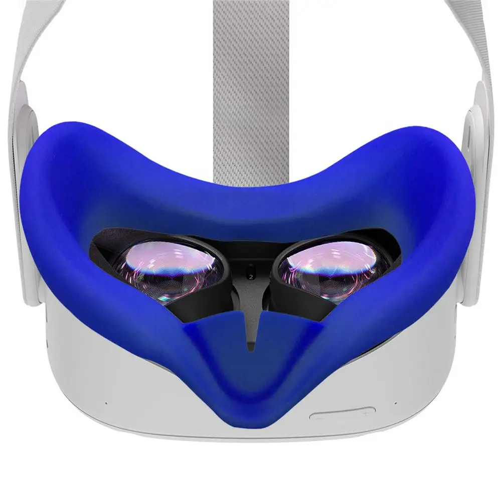 Silikon-Augenmaskenabdeckung Für Oculus Quest 2 Headset Brille Face Cushion Pads 
