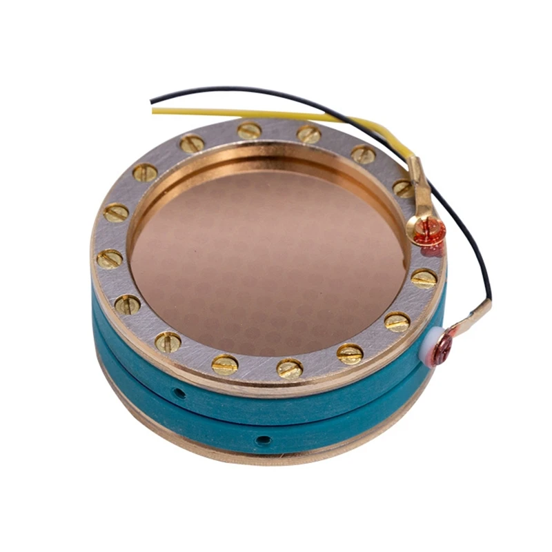 

H052 Gold-plating Single-faced Microphone Large Diaphragm for Studio Recording Mic Precise Machinery Mic Diaphragm Accessory