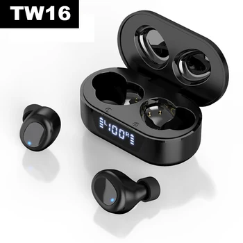 

TWS Wireless Headphones Bluetooth 5.0 3D Stereo Sports Wireless Earphones with Dual Microphone LED Display Noise Cancelling