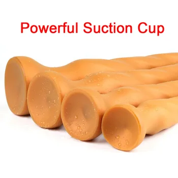 62CM Super Long Anal Toys Large Dildo Butt Plug Prostate Massage Anus Dilator Big Anal Plug Adult Erotic Sex Toys for Men Woman 3