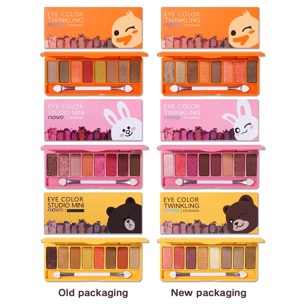 Палитра теней для век 8 цветов|colorful eye shadow palette|shimmer eyeshadowshadow palette |