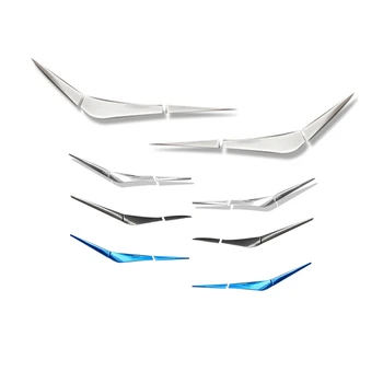 

6Pcs Car Rear Tail Lamp Trim Brake Light Decoration Cover Sticker Strip Car Styling for Tesla Model 3