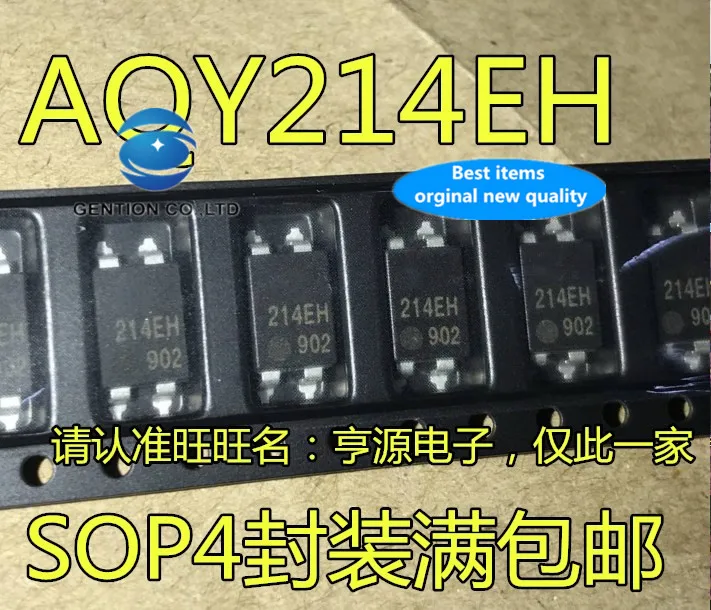 

20 шт. 100% оригинальный новый оптрон 214EH AQY214EHAX SOP4 SMD AQY214EH реле реальный запас