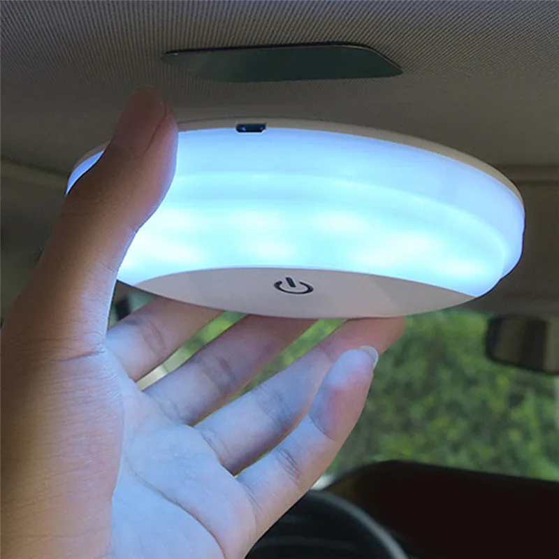 Car Accessories Interior Decoration Universal Modification Car Home Multifunction LED Reading Light Blu-ray White Light