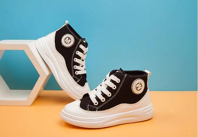 Children's Shoes Spring Autumn Kids Canvas Shoes Girls Boys Canvas Shoes High-Quality Anti-Slip Comfortable Soft Shoe