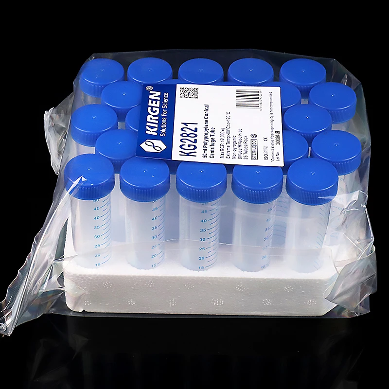 15ml / 50ml conical centrifuge tube aseptic without enzyme